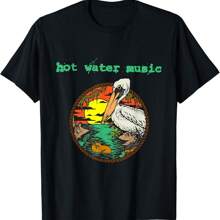 Hot Water Music T-Shirt - Black - View 1