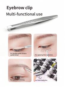 36 Cluster Manga Cartoon False Eyelashes Cat Ear Design Natural Look Slouchy People, Wild Cat Eye Lashes ﻿Tower Pointed Wheat Ear False Eyelashes,Slim Black Stem Thick Doll Style Sandwich Devil Style Natural Simulated Eyelashes, For Daily Commute Makeup,Fluffy Slim For Everyday Use Manga Eyelashes, Travel Essentials - C - 查看 8