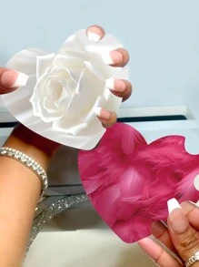 10 Piezas Tarjetas de Exhibición de Arte de Uñas con Forma de Corazón, Accesorio de Fotografía Artesanal de Uñas, Tablero Mostrador para Exhibición de Uñas Postizas, Accesorio de Salón de Manicura, Tablero de Exhibición para Selfies de Uñas