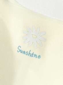 Balabala Girls' Training Bra, Seamless And Comfortable Design For Growth - Yellow Tone - View 4