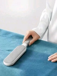 1 件可重复使用的宠物毛发刷 - 通过静电去除宠物毛发 - 适用于衣服、床上用品、沙发、家具和地毯 - 家庭清洁工具 - 彩色 - 查看 2
