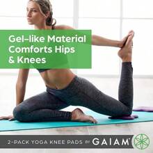 Yoga Knee Pads (Set Of 2) - Yoga Props And Accessories For Women/Men Cushions Knees And Elbows For Fitness, Travel, Meditation, Kneeling, Balance, Floor, Pilates Halloween Christmas New Year - 紫色 - 查看 4
