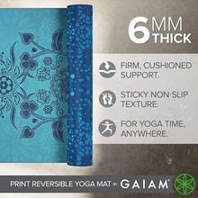 Esterilla de yoga  - Tapete de yoga de alta calidad, reversible, grueso, antideslizante, para ejercicios y ejercicios de fitness, para tipo de yoga, pilates y entrenamientos en el piso (68 x 24 x 6 mm - Cielo místico - Ver 10