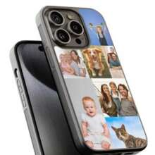 Personalized Custom Picture Collage Phone Case - Custom Photo Phone Case - Photo Collage IPhone 16,15,14,13 - Multicolor - View 9