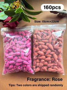 160pcs, Backflow Incense, Natural Waterfall Incense For Backflow Incense Burner, Perfect Yoga Gift, Brings Relaxing Aroma With Soothing Scent, Natural Waterfall Incense Cone, Home Backflow Cone, For House Air Freshener, Meditation, Yoga, Home Or Office Purification - Backflow Incense - View 15