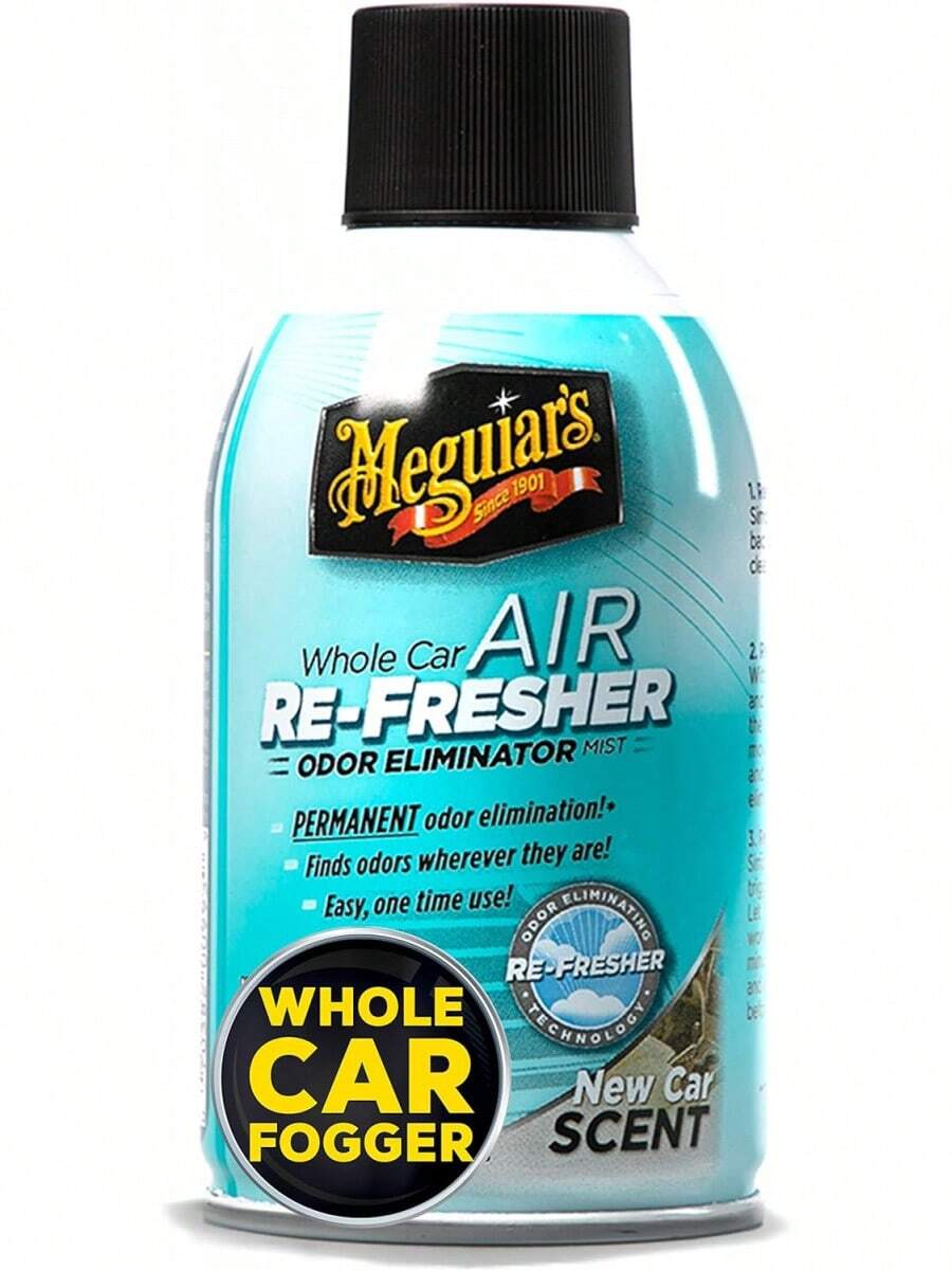 Meguiar's G16402 Whole Car Re-Fresher Odor Eliminator Mist, New Car Scent, 2 Fluid Ounces - 1 - View 1