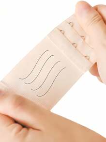 Elastic Lingerie Extension Hooks, Bra Extender Clasp 3-Rows, Extender Clips, Oversized Lingerie Extension Hooks, Plus Size Lingerie Extender - Multicolor - View 7