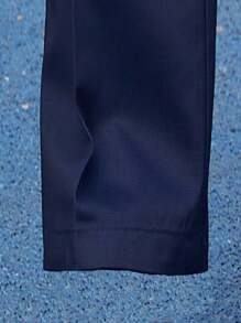 Men's Work Suit Top Uniform Pants Shirts Protection Button Down Ventilate Antifouling Quick Dry - Pants (Navy Blue) - View 5