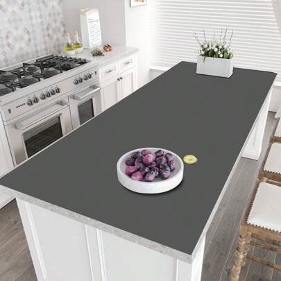 1片装大号硅胶厨房台面垫，防滑耐热桌面保护垫，多用途垫，厨房家居用品