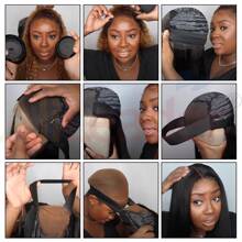 AliLeader 5M/Cuộn Băng đô may cho tóc giả 5 kích cỡ Dây thun buộc tóc giả để giữ tóc giả Phụ kiện tóc giả tự làm chất lượng tốt Dây thun buộc tóc giả - màu đen - Xem 9