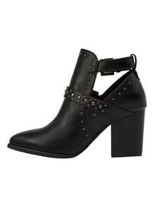 Land Lady Boot Texan Studs 8cm 1141960 - Black - View 4
