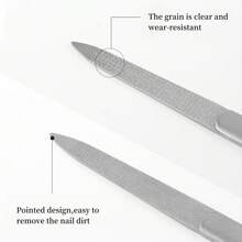 Kit de Cuidados com as Unhas, Cortador de Cutículas, Alicates de Cutícula, Kit de Remoção de Unhas Encravadas, Kit de Cutículas em Aço Inoxidável, Alicates de Cutículas, Empurradores de Cutículas, Kit de Manicure, Kit de Pedicure