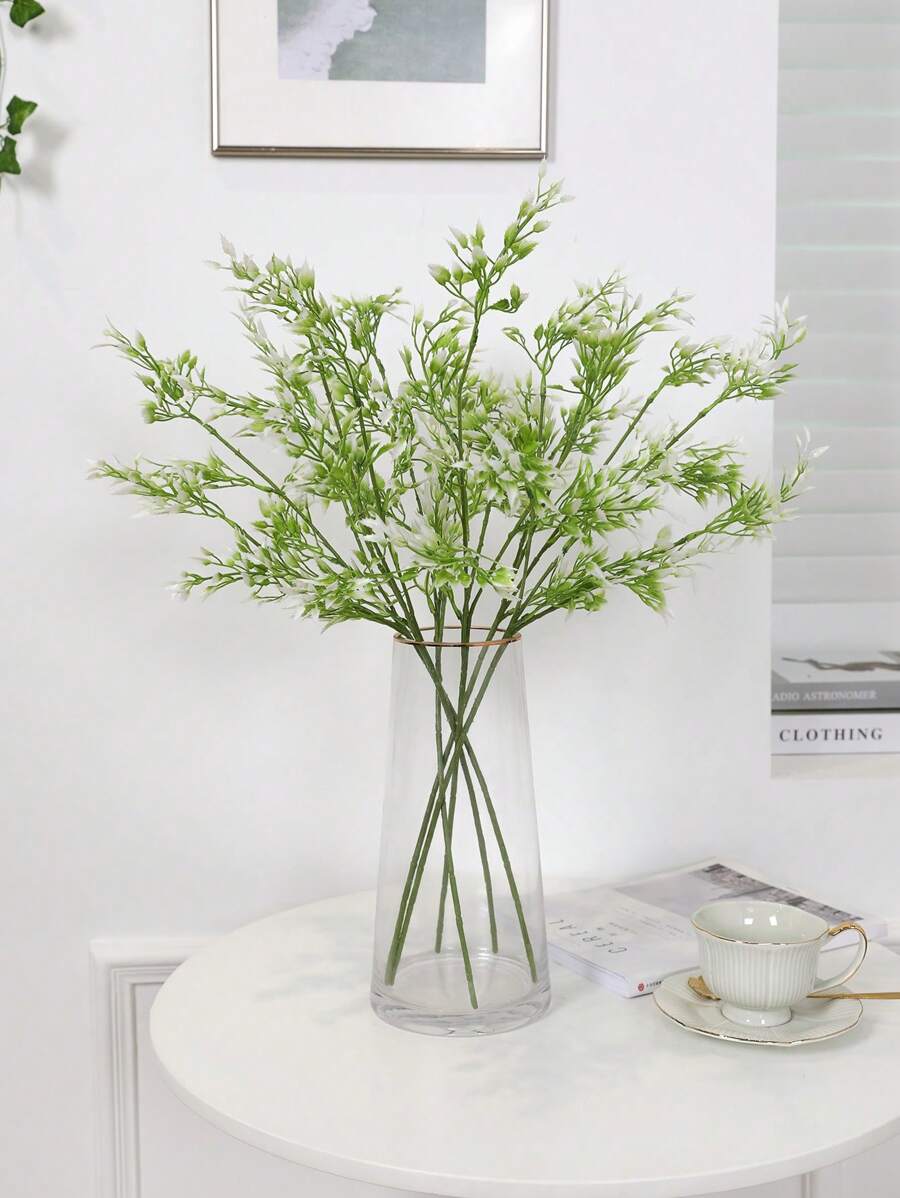 1 Stück/5 Stücke 24.4 Inch künstliche Osmanthuszweige - geeignet für moderne Häuser, Gärten, Vasenausfüller, Dekoration, Hochzeits- und Verlobungspartys, Tischmittelpunkt, Szenendekoration