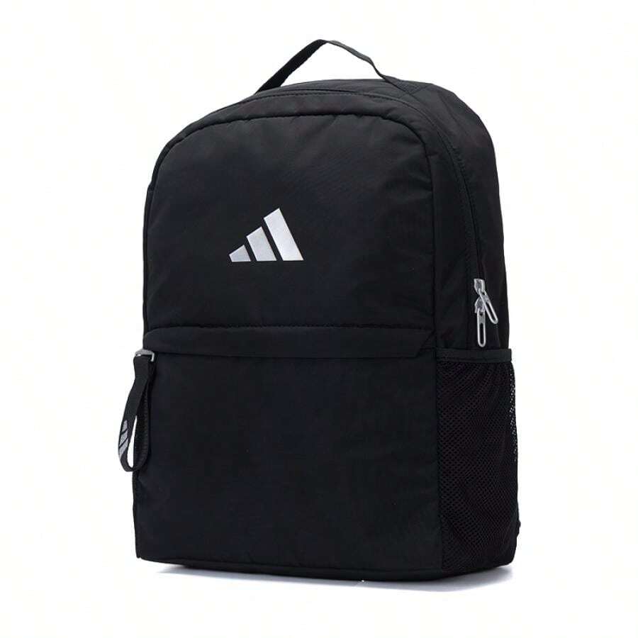 Adidas SP BP 二合一背包，休闲包 JE3224，男女通用 - 黑色/金屬銀 - 查看 1