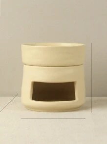 1 件现代简约欧洲陶瓷香薰炉 | 优雅烛台和精油扩散器（不含烛台）