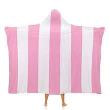 1pc Colorful Printed Hooded Beach Towel, Soft Quick Dry Anti-Sand Travel Blanket, Super Absorbent Lightweight Beach Poncho Towel Made Of Microfiber, Perfect For Beach, Travel, Gift For Family, Friends, Mother's Day Flowers, Personalized Gifts For Mom, Last Minute Gifts, Mother's Day Ideas, Mothering Sunday Gifts, Handmade Cards For Mum, Best Mother's Day Gifts Under $50