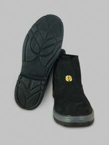 New Holland Men's Country Comfort Leather Work Boot - Black - View 4