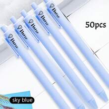 LICVIC 1/2/5/10/20支装定制刻字彩色圆珠笔，个性化儿童姓名圆珠笔，定制中性笔，教师用笔，现代可爱，适合生日礼物、教师节礼物、毕业礼物、返校用品、日常上学、办公用品，送给男士/女士、孩子、朋友、学生、员工、老师、同事的创意礼物，书写舒适，多功能，圣诞礼物 - 風格A - 查看 55