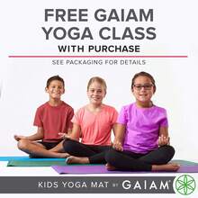 Esterilla de yoga para niños, esterilla de ejercicio, yoga para niños con estampados divertidos - tiempo de juego para bebés, niños pequeños activos y tranquilos y niños jóvenes (60 L x 24 x 3mm de grosor) - Estrellas del arcoíris - Ver 8