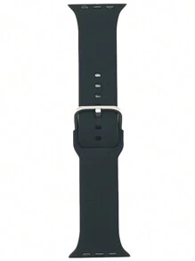 1pc Custom Name Bands Personalized Bands Compatible With Watch 38/40/42/44/45/49mm Name Laser Print Logo Gift Soft Silicone Replacement Wrist Strap-1,Monthly Flower Customization