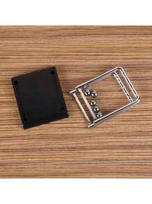 1 pieza Péndulo de bolas de Newton, tamaño pequeño/grande, juguete de decoración de escritorio de física, caos de movimiento no perpetuo, regalo antiestrés, los arañazos menores no afectan el uso - Multicolor - Ver 13