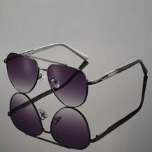 Unisex Spring Silicone Temple Fashion Business Sunglasses, Outdoor Driving Cycling Fishing Sports UV400 Protective Party Travel Gift Glasses - Multicolor - View 14