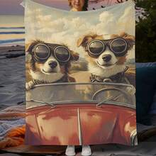 Funny Soft Blanket, Multifunctional Outdoor Blanket - Great For Home Decoration, Outdoor Excursions, Valentine's Day, Christmas, Thanksgiving, New Year's Eve & More - An Amazing Gift