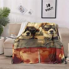 Funny Soft Blanket, Multifunctional Outdoor Blanket - Great For Home Decoration, Outdoor Excursions, Valentine's Day, Christmas, Thanksgiving, New Year's Eve & More - An Amazing Gift