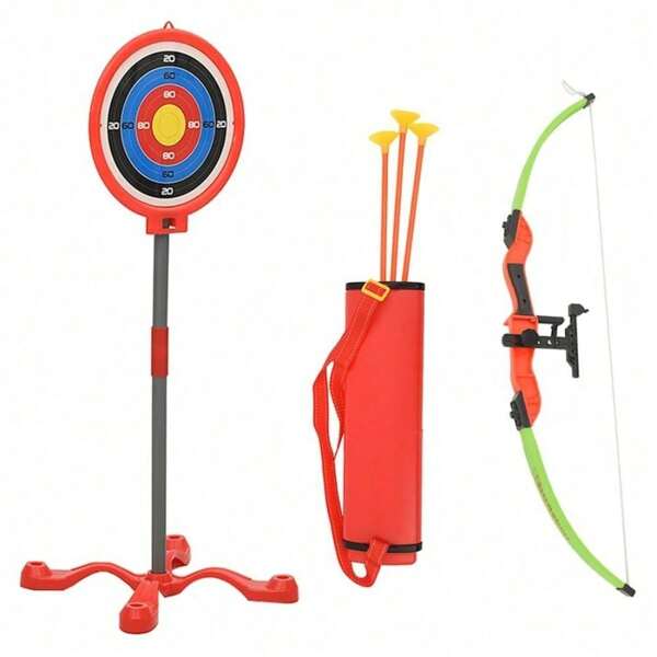 Bogenschießen-Set mit Zielscheibe für