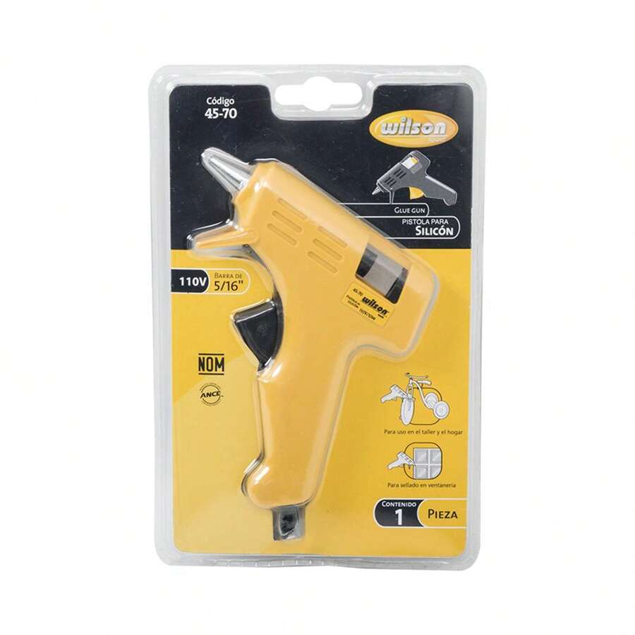Pistola de Silicón de 5/16″ - Amarillo - Ver 1