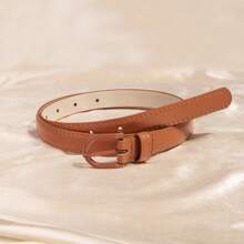 1pc Women's Fashion Versatile Belt, New Korean Elegant Style Decor For Jeans, Pants, Small Waist Belts