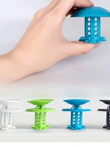 1PC Bathroom Drain Hair Catcher, Sink Strainer Filter, Tub Shower Drain Protector, Sink Drain Strainer, Hair Filter Collector For Shower And Bathtub, Shower Hair Stopper, Bathroom Accessories Home Bathroom Decor Fall Decor Back To School