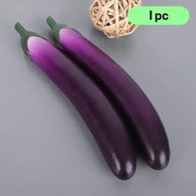 1pc Artificial Fake Vegetable Model, Realistic Cucumber, Eggplant And Bitter Gourd Prop, For Photography, Film/TV And Kitchen Decor Display Gifts Birthday Graduation - Multicolor - View 14