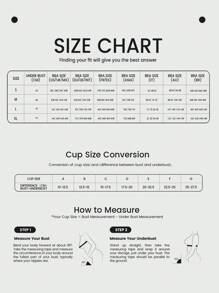 Durable Ribbed Sports Shock-Absorbing Thick Seamless Wireless Bra - White - View 6