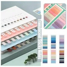 800 PCS Mini Sticky Notes Flags - 10 Bright Colors Retro & Morandi Tabs 80 Sheets/Pad Perfect For Page Marking Categorizing And Organizing Ideal For Students Office Supplies And Back To School