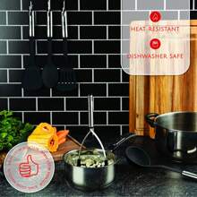 Kitchen Utensils Set 35 PCS Cooking Utensils Set, Nonstick And Heat Resistant Nylon Stainless Steel Silicone Spatula Set - Kitchen Gadgets Home Essentials Kitchen Accessories, Apartment Must Haves