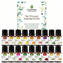 1 Pieza Juego de Aceites Esenciales - Aceites Esenciales 100% Naturales - Perfecto para Difusor, Humidificador, Aromaterapia, Hacer Velas y Jabones DIY, La Intensidad del Olor se Produce Según la Fórmula Estándar, Por Favor Compra Según se Requiera
