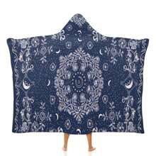 1pc Colorful Printed Hooded Beach Towel, Soft Quick Dry Anti-Sand Travel Blanket, Super Absorbent Lightweight Beach Poncho Towel Made Of Microfiber, Perfect For Beach, Travel, Gift For Family, Friends, Mother's Day Flowers, Personalized Gifts For Mom, Last Minute Gifts, Mother's Day Ideas, Mothering Sunday Gifts, Handmade Cards For Mum, Best Mother's Day Gifts Under $50