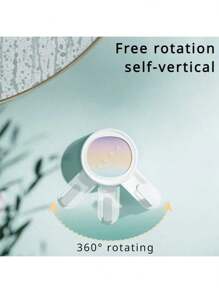 1 件/2 件免钻壁挂式吸盘挂钩，可拆卸、可重复使用强力真空粘合挂钩，适用于浴室、厨房、洗衣房 - 重型防水挂架，用于毛巾、浴袍 - 彩色 - 查看 3