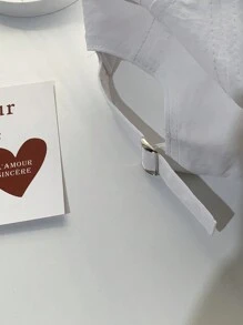 1pc Soft Crown Y2K Niche Lace Bowknot Peaked Baseball Cap, Women Breathable Outdoor Sun Protection Hat, Sweet Elegant Summer/Spring Look