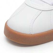 Puma Club II SL 纹理皮革轻便耐穿低帮休闲运动鞋，适合日常、旅行和休闲穿着，397445-06 - 彪馬白-黑色-樹膠色 - 查看 7