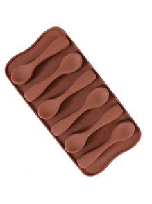 1 pièce Moule à chocolat, Moule à chocolat DIY, Différents modèles de moules à chocolat, Moules à chocolat en forme de cuillère, Moules à chocolat gaufré, Moules à chocolat carrés, Moules à chocolat avec motif de dessin animé, Moules à pudding, Moules à bonbons