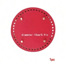 1pc/2pcs/3pcs PU Elliptical Handbag Bottom Plates, DIY Handmade Woven Tote Bag Bottom Accessory Materials - Multicolor - View 23