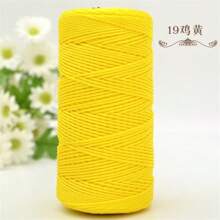 2 Pcs 1.5mm X 240 Yards Nylon Mesh Cord, 2 Pieces Set, Versatile Crafting Yarn Suitable For Knitting, Crochet, Hats, Bags, Wallets, Shoes, Plant Hangers, 100% Nylon, Multi-Color Options