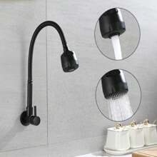 Gourmet Kitchen Faucet Metal Wall Or Countertop Stainless Steel Promotion - Multicolor - View 3