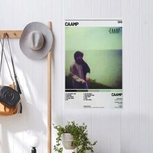 Framed Caamp Canvas Poster Bedroom Decoration Landscape Office Valentine's Birthday Gift