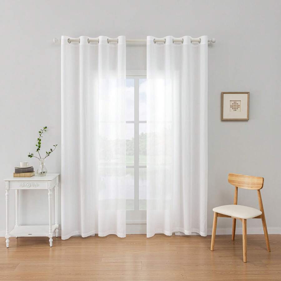 Sheer Panels - White - View 1