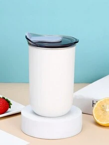 Customizable DIY Text/Graphics Stainless Steel Covered Insulated Tumbler, Personalized Straight-Sided Mug Suitable For Hot/Cold Drinks, For Men & Women, Valentine's Day Gift, Ornamental,Reusable,Multi-Functional,Easy To Clean,Stylish,Exquisite,High-Quality,Custom,Personalized,Unique,Ideal Gifts For Him,Ideal Gifts For Her,Her,Boyfriend,Girlfriend,Dad,Mom,Family,Friends,Son,Daughter,School Students,Workers,Kids,Office,Tea Room,School,Home