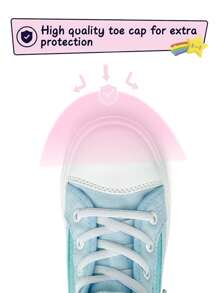 Toddler Sneakers For Girls Boys Canvas High Top Kids Fashion Sparkle Sequins Bow Shoes Running Walking Casual Shoes Thick-Soled Sports Shoes