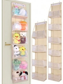 1pc 4 Layer Over The Door Hanging Organizer,Cosmetics Wall Hanging Storage Organizer,Large Capacity Mesh Holder With Clear Pockets Hanging Storage Bag,For Kitchen Nursery Bathroom Closet,Bedroom,Dorm,Baby Diapers,Kids Toys.(4 Layer Multicolor)Bedroom,Organizer,Organiser,Home Storage,White T Shirt Women,Black Pants Women,Ladies Winter Clothes,Dress,Winter Clothes For Ladies,Elegant Woman Dresses,White Shirt For Ladies,Long Sleeve,White Jumpsuit For Women,Spring Dresses For Women,Spring Outfits For Women,Spring,Spring Clothes,Minimalist,Summer Tops
